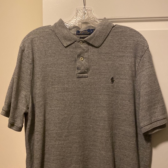 Used Gray Polo Ralph Lauren Polo - Great Condition! - Picture 4 of 7